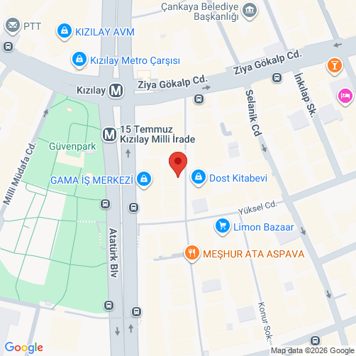 Map of (Cankaya/Ankara)