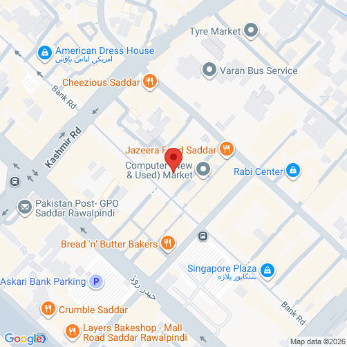 Map of (Rawalpindi)